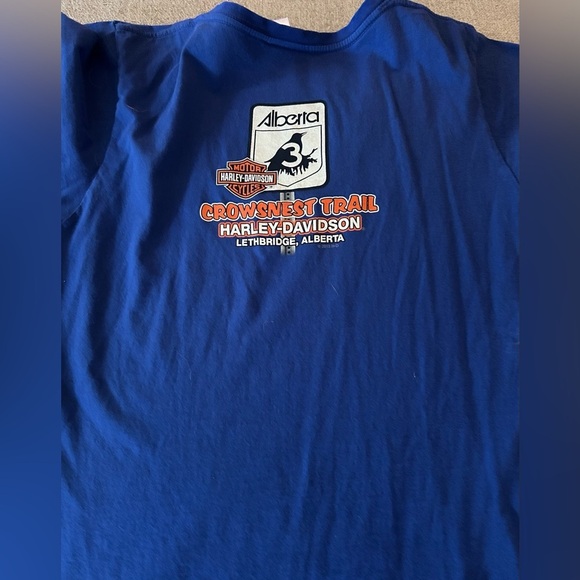 Harley-Davidson Royal Blue Tee - Picture 5 of 6